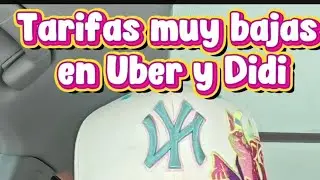 La raz&oacute;n de las tarifas muy bajas UBER-DIDI 😤💢