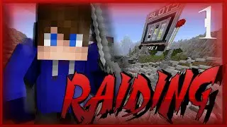 Minecraft RAIDING! Episode 1 | OUR FIRST BRAWL (Raiding & PvP)