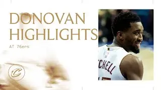 Cavs at 76ers | Donovan Mitchell Highlights | 01.14.2026