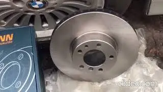 DENCKERMANN Performance Vented Brake Discs for BMW E39 🚗 324mm Front Discs and 298mm Rear Discs 🏆