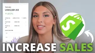 5 WAYS TO BOOST SHOPIFY SALES! | E-commerce Tips & Tricks