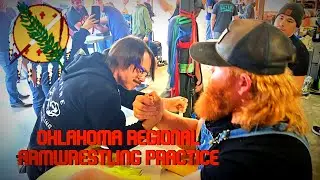 Oklahoma Armwrestling Practice