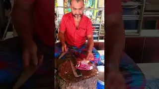 AMAZING GOAT FRONT LEG MEAT 🍖 CUTTING VIDEO 