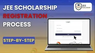JEE Scholarship 2025 Registration Step-by-Step | Complete Form Filling Guide 🔥#JEEScholarship