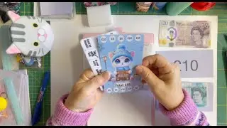 Pension Binder | Filled with Blue Budgets and @therockingwitch challenges | Making saving fun