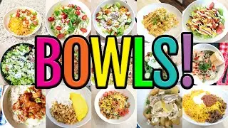 🚨DELISH High-Protein Low Calorie Bowls for Weight Loss!