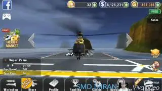 gunship battle  super puma performance