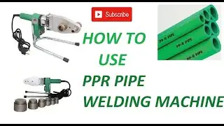 How to use PPR PIPE welding machine in Urdu/Hindi /BY MR.PERFECT ELECTRONIC