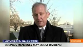 Boeing CEO McNerney May Boost Dividend