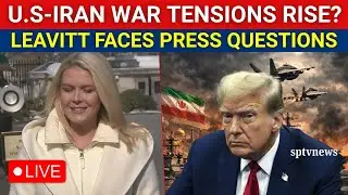 Karoline Leavitt LIVE: U.S-Iran War Tensions Rise? Trump Draws Line for Voter ID Rules! US News