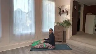 Pilates with Resistance band
