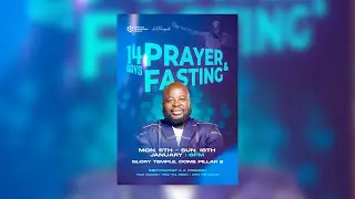 14 Days Prayer & Fasting Day  11... Venue: Glory Temple, Dome Pillar II 15.01.2026