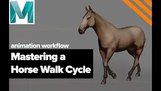Horse Animation Techniques in Maya (and why they matter)