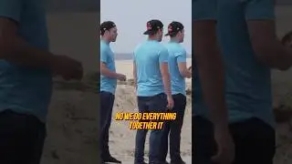 Triplets pick up girl for 3 on 1 date 💀🤣 #Shorts