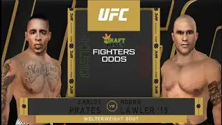 Carlos Prates vs Robbie Lawler '15 | UFC Undisputed 2010 PPSSPP Mod