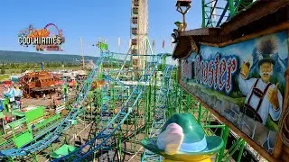 Alpen Coaster Vorlop  | Onride 2 [ Deutsch Amerikanisches Freundschaftsfest Heidelberg 2023 ]