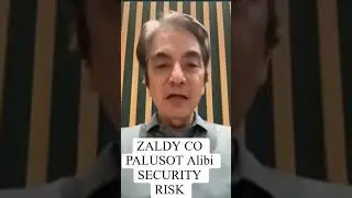 ZALDY CO PALUSOT Alibi SECURITY RISK #everyone #highlights #youtubeshorts