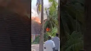 what a sad day!!!Diani Reef hotel is on fire..