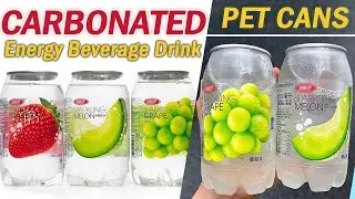 High Speed Pet Cans Soft Drinks/Carbonated Energy Can Drinks Production Factory