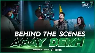 Exclusive Behind The Scenes of the Making of #AgayDekh #HBLPSL7 l #LevelHai | ML2T