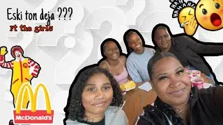 Eski ton deja/ Question avec shiana,ishia,Gwen& queenie🤣😱 #mcdonalds