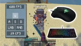 20 mins UNCUT asmr pvp on mmc 18CPS?? [480 FPS] with joji quietly playing in the background