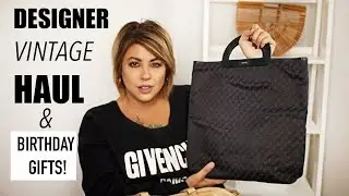 DESIGNER VINTAGE HAUL / SHOPPING IN BARCELONA SPAIN