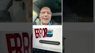 Emergency Breaking Error         Tesla Software Update 36.6 #shorts