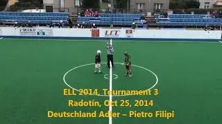ELL 2014, Tournament 3, Deutschland Adler &ndash; Pietro Filipi