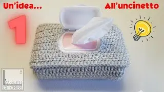 PORTA SALVIETTE ALL'UNCINETTO- TUTORIAL IN DIRETTA