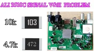 Ali 3510c Signal Problem | HD receiver signal v and h problem | signal fault repair | ameer tv
