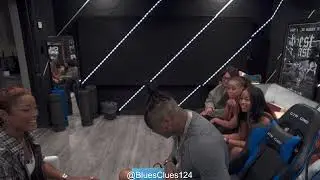 Keke Palmer Stops By Blueface House🔥