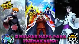 Roblox - MELHOR MAPA PARA FARMAR GEMA + C&oacute;digos novos! (Anime Mania)