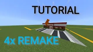 Minecraft: Popeyes Restaurant Build 4x Remake