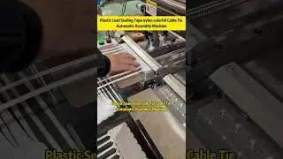 Plastic Seal nylon colorful Cable Tie Automatic Assembly Machine