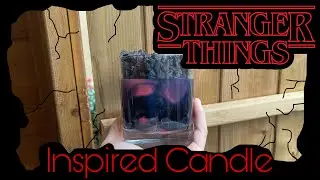 STRANGER THINGS- Inspired Candle