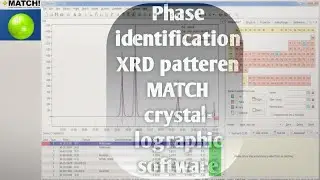 Phase identification of XRD diffraction data