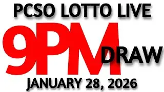 Lotto Result Today 9pm Draw January 28, 2026 Swertres Ez2 PCSO LIVE