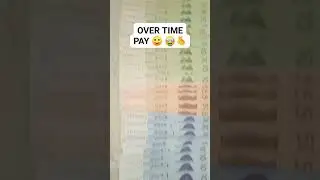 Yummy Overtime Pay Received #work #salary