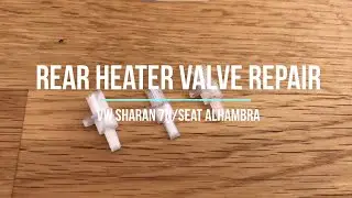 VW Sharan 7N/ Seat Alhambra heater valve shaft repair