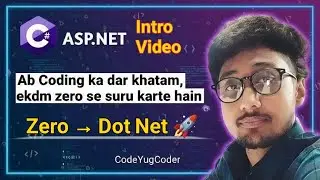 .NET Series Start 🚀 From Zero to Beginner Friendly Coding