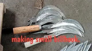 How to make small billhook. #viral #skills #amazing 