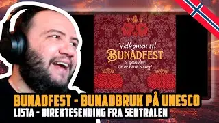 🇳🇴 Bunadfest - Bunadbruk p&aring; UNESCO-lista - Direktesending fra Sentralen |  TEACHER PAUL REACTS NORGE