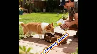 Nature-Inspired Ceramic Pet Bowl 🐾 | Perfect for Cats & Dogs