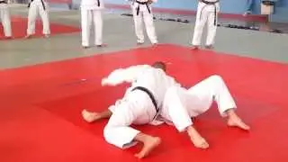 Mobilité ne waza avec départ en  gesa gatame