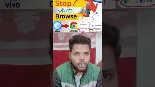 how to stop Vivo browser || set Chrome default #shorts #vivo #browser #chrome #viral