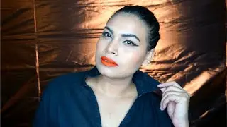 Classic Red Lips and Winged Eye Liner / CYNTHIA WILLIAMS