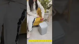 Dust bin with sensor  Cool gadgets versatile utensils kitchen gadgets modern technologies #shorts