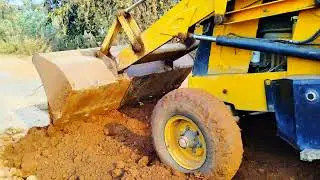 Road Construction Mein JCB Ka Powerful Leveling | Full HD Work#jcb#excavator#video