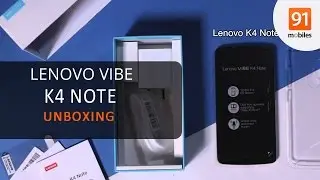 Lenovo VIBE K4 Note: Unboxing [Quick]